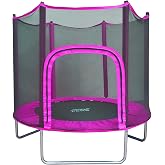 ANKALAND ANKA 140 CM FİLELİ TRAMBOLİN (PEMBE RENK)