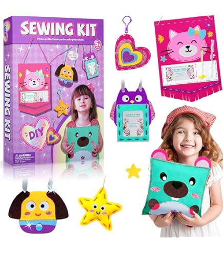 Kit De Broderie SES CREATIVE - Papillons - Pour Enfant à Partir De 6 Ans - Jeux - Jouets - 2
