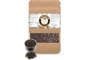 superfood4you Papaya Seeds, 15 g, Controlled Drying at 40°, Raw Food-Grade, No Additives, Guaranteed Pure, Gluten and Lactose-Free Papaya Seeds, Papain, Mild Sharp