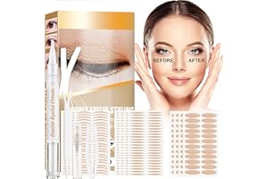 Plant Therapy Eyelid Lift Strips, Eyelid Tape Kit, 480PCS Invisible Waterproof Lids by Design Double Eyelid Tape for Hooded, Droopy, Uneven, Mono-eyelids