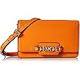 Michael Kors SM PHN CHN XBODY 32F2G7HC1L 842 ORANGE 100% Leather