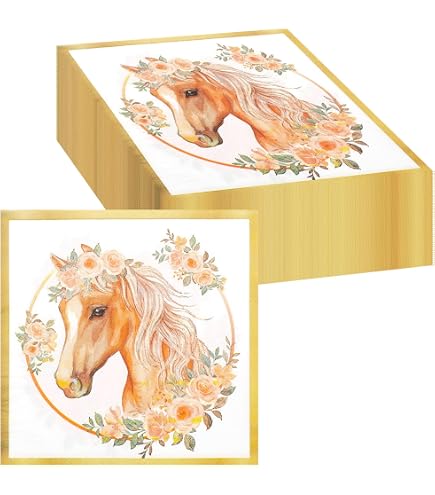 100 Confettis En Forme De Cheval Et Fer à Cheval - Décoration Festive Pour Anniversaire Enfant, Mariage Ou Fête à Thème Western
