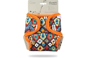 Cover Petit Lulu | Taglia unica | Bottoncini | Pannolini lavabili | | Pannolino di stoffa | Prodotto in Europa (Ethno)