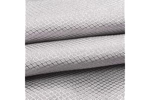 KSQP EMF Abschirmgewebe Strahlenschutz Faraday EMI RFID Abschirmgewebe Blocker RF-Signale EMF-Schutzgewebe Leitendes Gewebe für Tasche/Geräteabdeckung Strahlung Computer,silver-4m