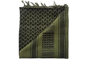 MILSPEC SURPLUS 100% Cotton Shemagh Scarf Arab Face Mask Dust Cover Keffiyeh Head Neck Wrap Digital Camouflage Gun Grenade Skull Star Pattern Scarves