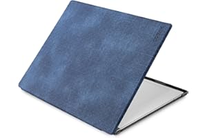 CoBak Coque pour Remarkable 2 Paper Tablet - Coque arrière légère et Rigide avec Porte-Stylo intégré - pour Remarkable 2 2020 10,3" (Tissu Bleu)