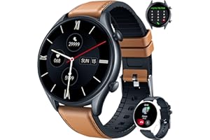 WEYBON Smartwatch Orologio Fitness Uomo Contapassi: Full Touch 1,32 Pollici Digitale Smart Watch Cardiofrequenzimetro da Polso Conta Calorie Impermeabile IP68 Sportivo Activity Tracker per Android iOS