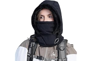 WANYIG Berretto invernale da donna con sciarpa, 3 in 1, da uomo, set caldo, passamontagna, passamontagna da sci, impermeabile, antivento, per inverno e autunno