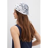 Baskılı Beyaz Bandana 1911810-70057