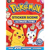 POK&Eacute;MON ULTIMATE TYPES STICKER SCENE