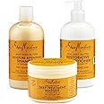 Shea Moisture Raw Shea Butter Restorative Shampoo, Conditioner and Deep Treatment Masque