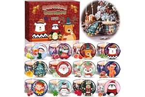 ZPQAODI Zestaw Upominkowy śWiec Zapachowych, 12 Sztuk 2,5Oz Prezenty śWiąTeczne Dla Kobiet, śWiece Aromaterapeutyczne Z Wosku Sojowego, Zestaw śWiec śWiąTecznych, śWiece Zapachowe Na BożE Narodzenie