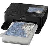 Canon SELPHY CP1500 Mini Fotodrucker mobil tragbar unterwegs (bis Postkartengröße 10x15cm, WLAN, kabellos, Thermosublimation,