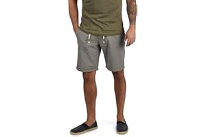 BLEND Lias Pantaloncini di Lino Shorts Bermuda da Uomo Regular- Fit