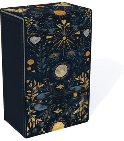 GLOBLELAND 2 Porte Cartes de Tarot Soleil et Lune avec Motif de Phases Lunaires Champignons Pochette en Polyester Arbre de Vie Grand Format Accessoire de Rangement pour Cartes à Jouer et Tarots GLOBLELAND 2 Porte Cartes de Tarot Soleil et Lune avec Motif de Phases Lunaires Champignons Pochette en Polyester Arbre de Vie Grand Format Accessoire de Rangement pour Cartes à Jouer et Tarots