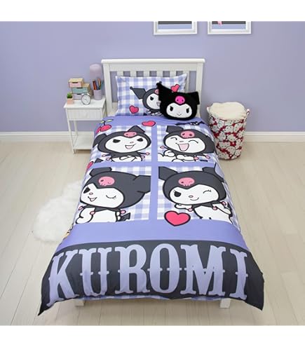 Set Copripiumino Singolo Squishmallows Reversibile - Biancheria Da Letto Per Bambini Con Federa Abbinata - 12