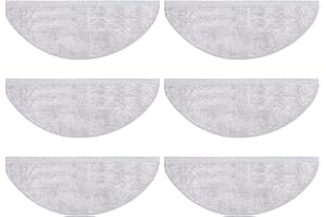 Heykewi 6 Panni di Ricambio per Roborock Q10 X5 / Q10 X5+ Aspirapolvere robot Accessori di ricambio