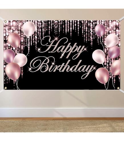 Sweet Happy 22° compleanno sfondo Banner Poster 22 decorazioni per festa di compleanno 22° compleanno forniture 22° sfondo fotografico per ragazze, ragazzi, donne, uomini, 170 x 100 cm