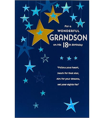 Verse For Adult Grandson Birthday - Canada