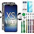 Ace Tech Cellular LCD Screen Replacement for iPhone Xs Max 6.5 inch (Model A1921, A2101, A2102, A2103, A2104) Display Digitizer Assembly Touch Screen