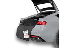 LIONSTRONG Protector de Umbral Maletero [Acolchado e Impermeable] – Alfombrilla de Protección Universal para Coches Compactos a SUV – Protección Maletero Perros – Resistente Arañazos