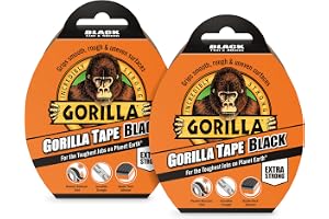 Gorilla tejp svart 32 m (2-pack)