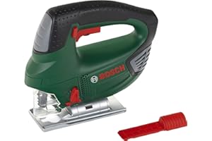 Theo Klein 8379 Bosch Jigsaw I Battery - Powered with up - and - down jigsaw Motion , Light and Sound Effects I Toy for Children Aged 3 Years and up