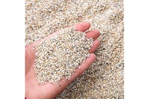 BHOMESCENT Natural Colour Silica Sand - COARSE Grain 1mm-2mm | Ideal for Aquariums, Arts and Crafts, and Gardening Soil (1KG)