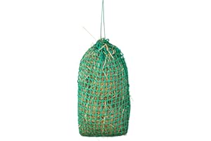 4HORSES Knotenloses Heunetz für Pferde – Pro Lima – Füllmenge 6 Kg, Maschenweite 4,5 x 4,5 cm, zahnschonend
