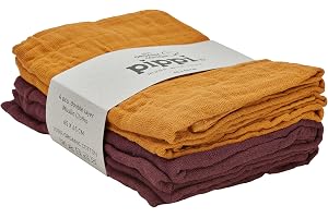 Pippi Unisex 4-pack absorberande krämtrasor/tygblöja