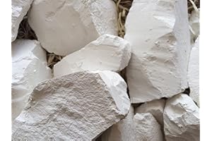 UCLAYS WHITE Pressed clay chunks natural for eating (food), 7 oz (210 g)