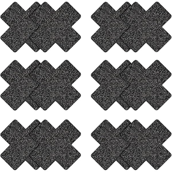 Copricapezzoli Adesivi Donna 40 Pezzi - Forme Cuore, Fiore, Croce, Rotondo - Foto 9