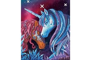 DIAMOND DOTZ Pintura, Kit Intermedio, DD9, Crystal Garden, 42 x 52cm