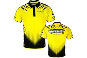 Harrows Darts Dave Chisnall Chizzy Signature Shirt Matchshirt Dart Shirt Trikot Design 2020 (3XL)