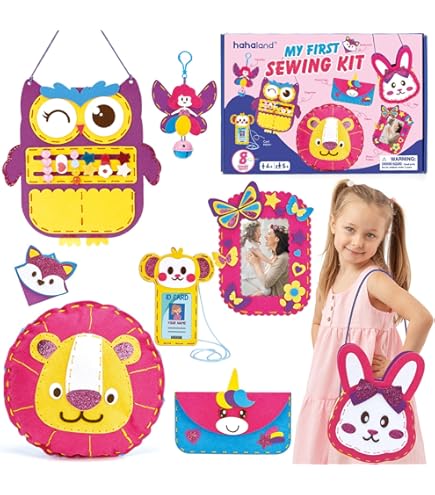 Nähset Für Kinder – Handgefertigte Tragetaschen Aus Vliesstoff, Lernspielzeug
