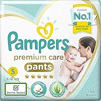 Pampers Premium Care Pants Diapers, Small, 140 Count