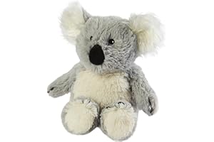 Warmies Junior Koala Plushie, Peluche Pesado con Aroma a Lavanda Francesa, Peluche Caliente o Frío