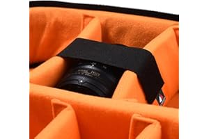 TXESIGN Lightning Power – Camera Sac à dos DSLR SLR Camera Insert Sac vidéo rembourré Crochet et boucle Velcro Tissu Fermeture Lot de 3