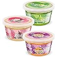 Inspire Food Popping Boba Variety Pack - Passion Fruit, Lychee & Green Apple (3 x 450 gm) - No Artificial Colors - Lower Sugar, Real Fruit Juice - 100% Vegan & Glutenfree