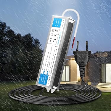 EJ.life pilote d'alimentation à LED 24V 6.25A 150W Adaptateur de pilote d'alimentation d