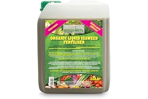 MULTI-MITE® Multi-Mite 10 Ltr Liquid Seaweed – 100% Natural & Organic Concentrate Cold Pressed Plant Feed & Soil Fertiliser, Trees Lawn Veg & House Plants Root or Foliar Feeding
