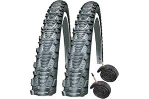 Schwalbe CX Comp 700 x 30c Bike Tyres (Pair) with Presta Inner Tubes
