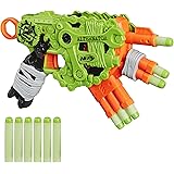 NERF Zombie Strike Alternator Blaster -- Fires 3 Ways -- Includes 12 Official Zombie Strike Elite Darts - for Kids, Teens, Ad