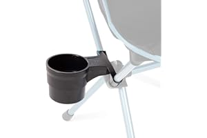 Helinox Porte-gobelet 2020 Design de Corps Rigide Se Fixe Directement sur Votre Chaise - s'adapte à la Plupart des modèles