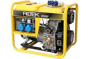 Rotek Diesel Stromerzeuger GD4-1A-6000-5EBZ (5,5 kVA / 230V 50Hz 1-phasig) - 1