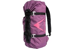 Psychi Rock Climbing Rope Bag | Lead Climbing Bag with Cover Ground Sheet Storage & Zip Pocket and Backpack Adjustable Carry Straps | Multiple Colour Options