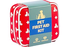 Safety First Aid Group Pet First Aid Kit - Suitable for Dogs, Cats and Other Small Animals