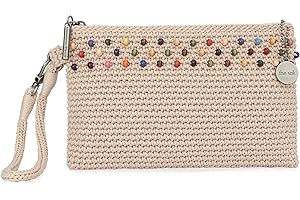 Vita Wristlet by The Sak, Ecru Multi Bead, S
