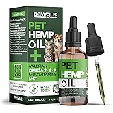 Kenevir Yağ Kedi K&ouml;pek Sakinleştirici - Stres, Hiperaktivite, Artrit, N&ouml;bet, İştah,Uyku Takviyesi