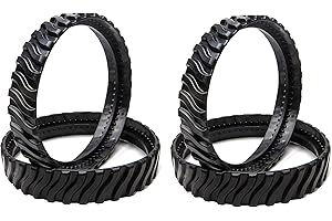 ATIE MX8 Elite MX6 Elite MX8 MX6 Pool Cleaners Tire Track R0526100 Replacement for Zodiac MX8 Elite, MX6 Elite, MX8, Mx6 Pool Cleaner Tire Track R0526100 (4 Pack)
